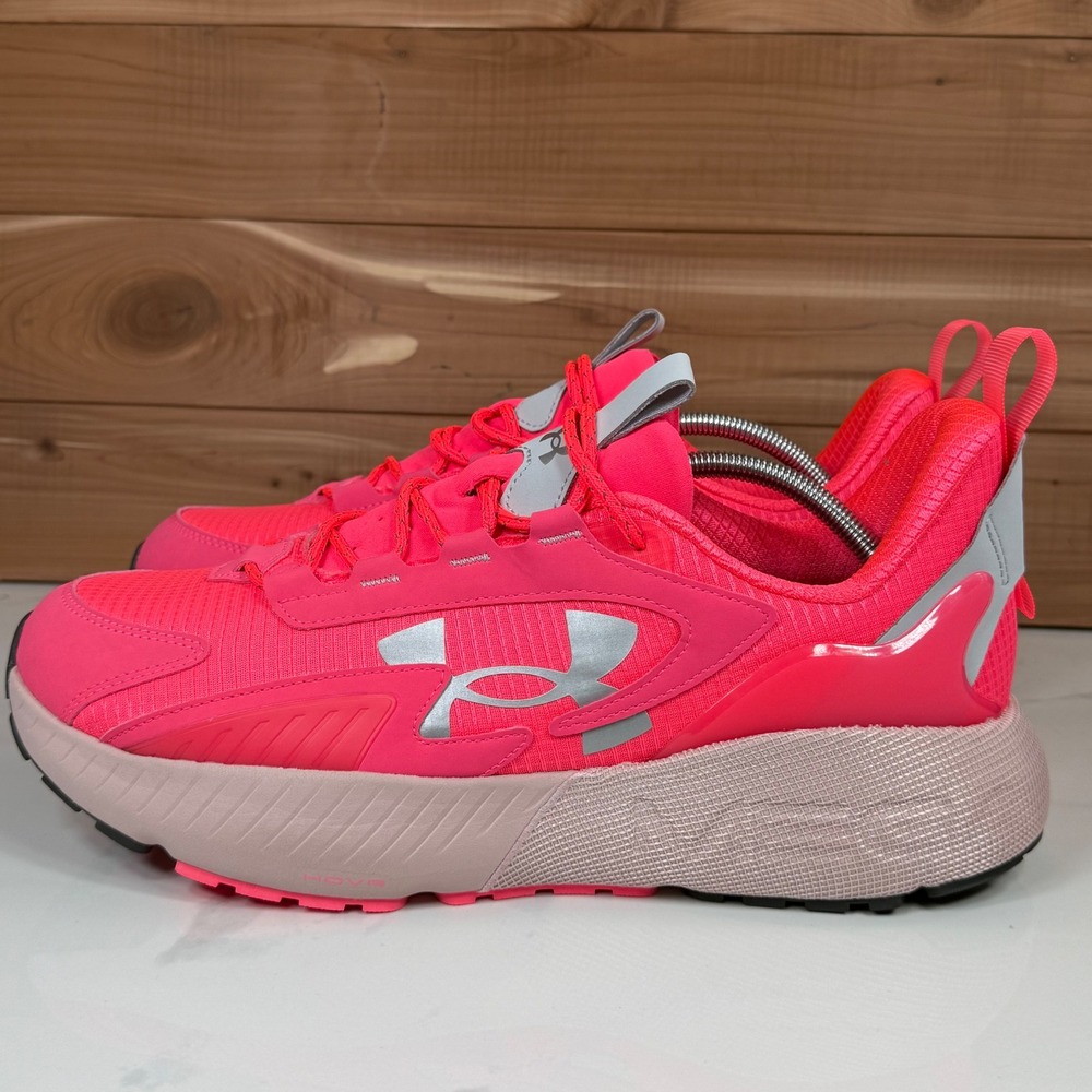 Under Armour HOVR Mega 2‎ MVMNT Pink Shock 603 Men's 13/ Women's 14.5 NEW - Picture 3 of 16